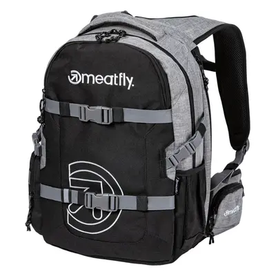 Meatfly Ramble Backpack Heather Grey/Black L Hátizsák