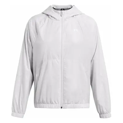 Under Armour Women's Sport Windbreaker Jacket Halo Gray/White Futódzsekik