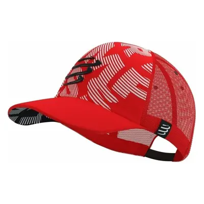 Compressport Trucker Red/White Sapka