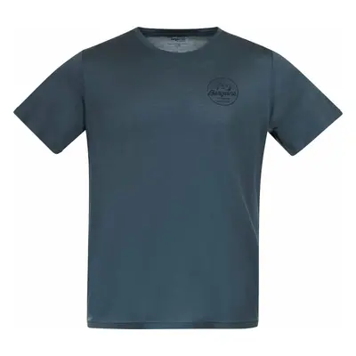 Bergans Graphic Wool Tee Men Orion Blue Póló