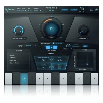 Antares Auto-Tune EFX+ w/ 1-Year of Auto-Tune Producer (Digitális termék)