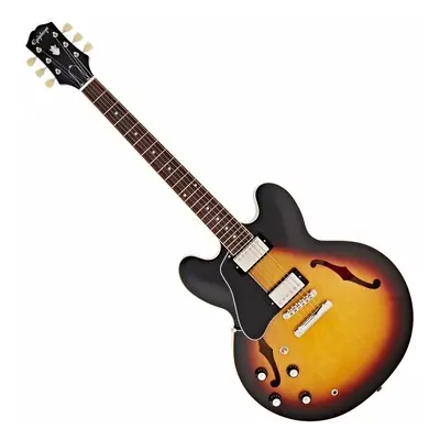 Epiphone ES-335 LH Vintage Sunburst Félakusztikus - jazz-gitár