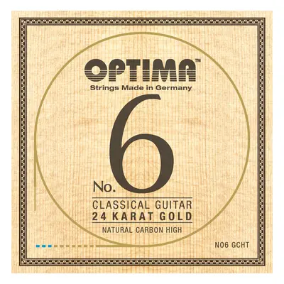 Optima NO6.GCHT No.6 24K Gold High Carbon Klasszikus nylon húrok