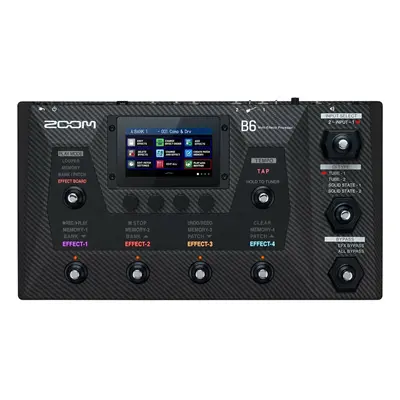 Zoom B6 Basszusgitár multieffekt