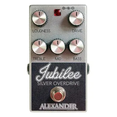 Alexander Pedals Jubilee Silver Overdrive Gitáreffekt