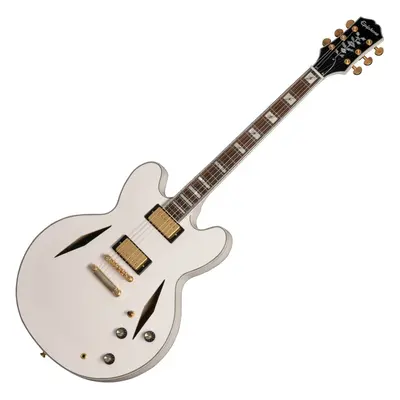 Epiphone Emily Wolfe Sheraton White Wolfe Aged Bone White Félakusztikus - jazz-gitár