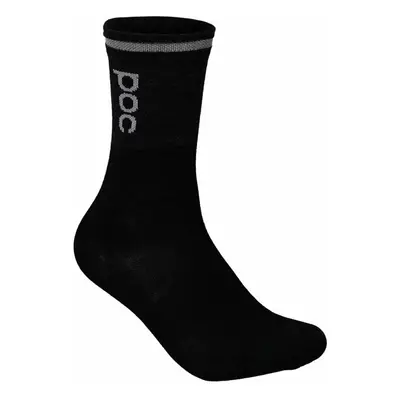 POC Thermal Grey/Uranium Black Kerékpáros zoknik