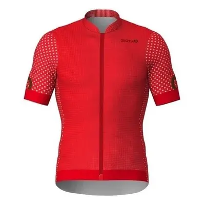 Briko Granfondo 2.0 Mens Jersey Dzsörzi Red Flame Point