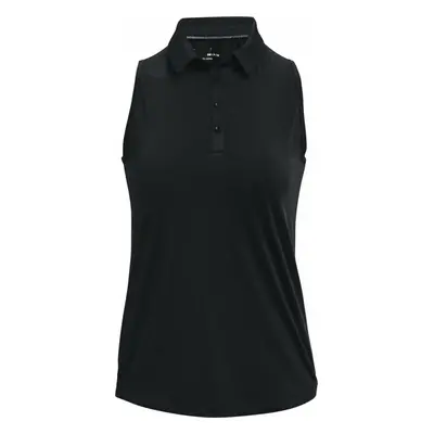 Under Armour Zinger Womens Sleeveless Black/Metallic Silver Rövid ujjú póló