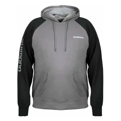 Shimano Fishing Horgászpulóver SHM Pull Over Hoodie Szürke