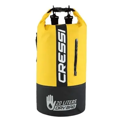 Cressi Dry Bi-Color Black/Yellow L Vízálló táska