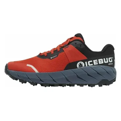 Icebug Arcus Womens BUGrip GTX Midnight/Red Terep futócipők