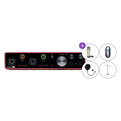 Focusrite Scarlett 8i6 3rd Gen SET USB Audio interfész