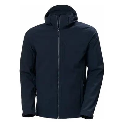 Helly Hansen Men's Paramount Hooded Softshell Dzseki Navy