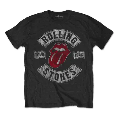 The Rolling Stones Ing US Tour (Back Print) Unisex Black