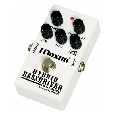 Maxon BD-10 Hybrid Bass Driver Basszusgitár effektpedál