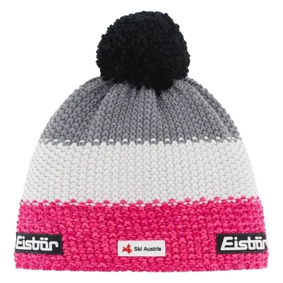 Eisbär Star Pompon SKA Beanie Flecked Pink/White/Grey Sapka