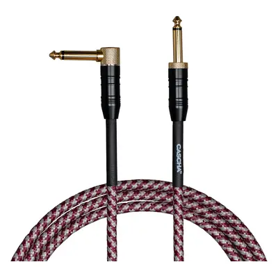 Cascha Professional Line Guitar Cable m Egyenes - Pipa Hangszórókábel