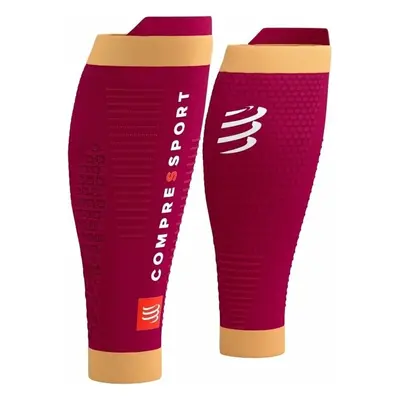 Compressport R2 3.0 Persian Red/Blazing Orange Borjútakarók futóknak