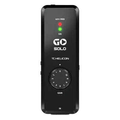 TC Helicon GO-SOLO iOS és Android Audio interfész