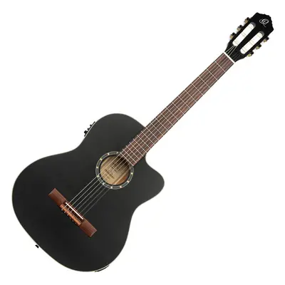 Ortega RCE125SN Black Elektro-klasszikus gitár