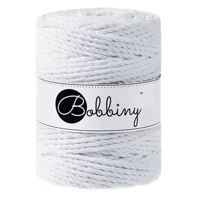 Bobbiny 3PLY Macrame Rope mm m White Zsinór