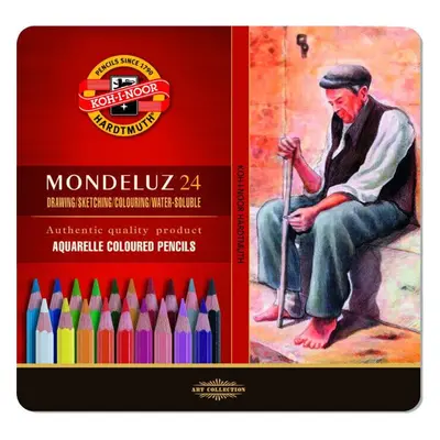 KOH-I-NOOR Mondeluz 3724/24 Akvarell ceruza készlet db