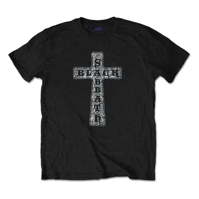 Black Sabbath Ing Cross Unisex Black