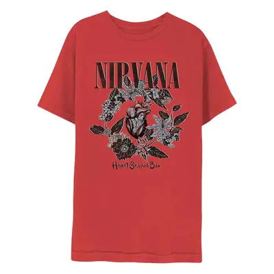 Nirvana Ing Heart-Shaped Box Red