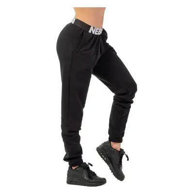 Nebbia Iconic Mid-Waist Sweatpants Black Fitness nadrág