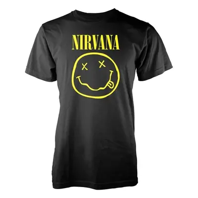 Nirvana Ing Happy Face Logo Black