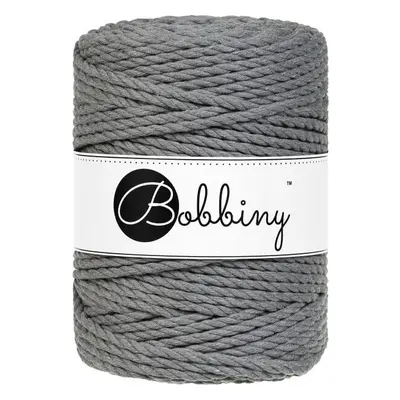 Bobbiny 3PLY Macrame Rope mm m Stone Grey Zsinór