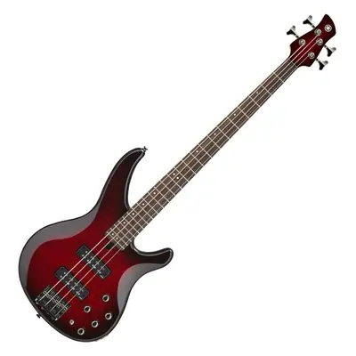 Yamaha TRBX604FM RW Dark Red Burst Elektromos basszusgitár