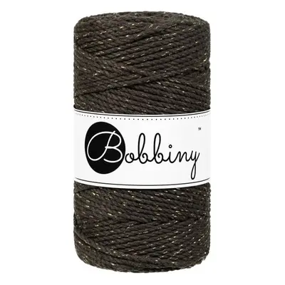 Bobbiny 3PLY Macrame Rope mm m Golden Espresso Zsinór