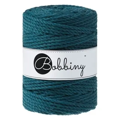 Bobbiny 3PLY Macrame Rope mm m Peacock Blue Zsinór