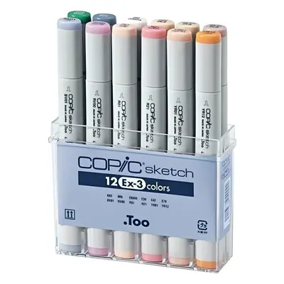 Copic Sketch Tintapatron Ex Set 12 db