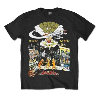 Green Day Ing Unisex Tee Tour Black