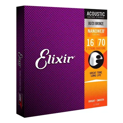 Elixir Nanoweb Akusztikus gitárhúrok