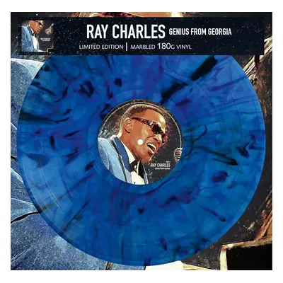 Ray Charles - Genius From Georgia (Limited Edition) (Reissue) (Blue Marbled Coloured) (LP)