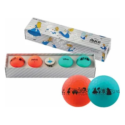 Volvik Vivid Disney Pack Golf Balls Gift Set Alice in Wonderland Golflabda