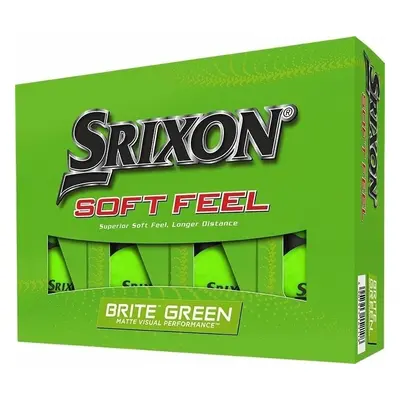 Srixon Soft Feel Brite Golf Balls Brite Green Golflabda