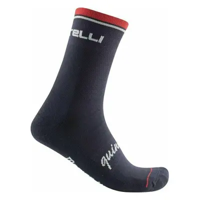 Castelli Quindici Soft Merino Sock Dark Blue 2XL Kerékpáros zoknik