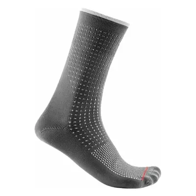 Castelli Premio Sock Gunmetal Gray 2XL Kerékpáros zoknik