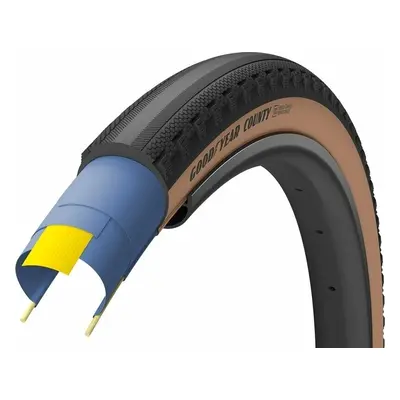 Goodyear County Ultimate Tubeless Complete 29/28" (622 mm) 40.0 Black/Tan Kevláros Országúti ker