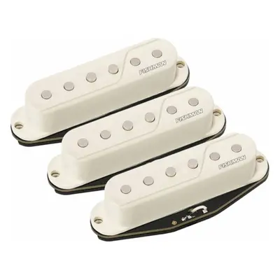 Fishman Fluence Single Width Strat Set White Hangszedő