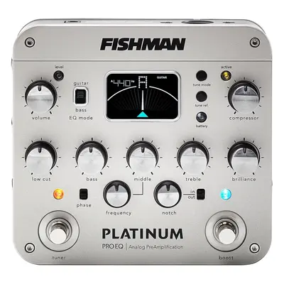 Fishman Platinum Pro EQ Rackes gitárerősítők és előfokok