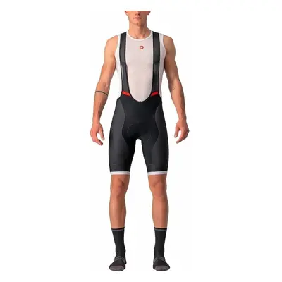 Castelli Competizione Kit Bibshort Black/Silver Gray Nadrág kerékpározáshoz