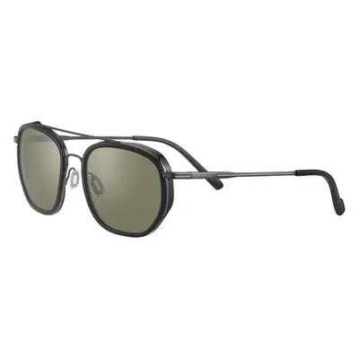 Serengeti Boron Shiny Black/Shiny Dark Gunmetal/Mineral Polarized Életmód szemüveg