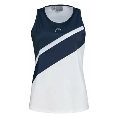 Head Performance Tank Top Women White/Print Teniszpóló