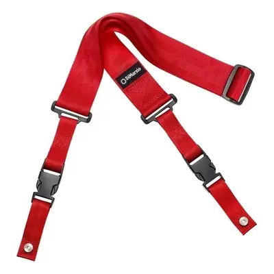 DiMarzio DD2200 Clip Lock Textil gitár heveder Red